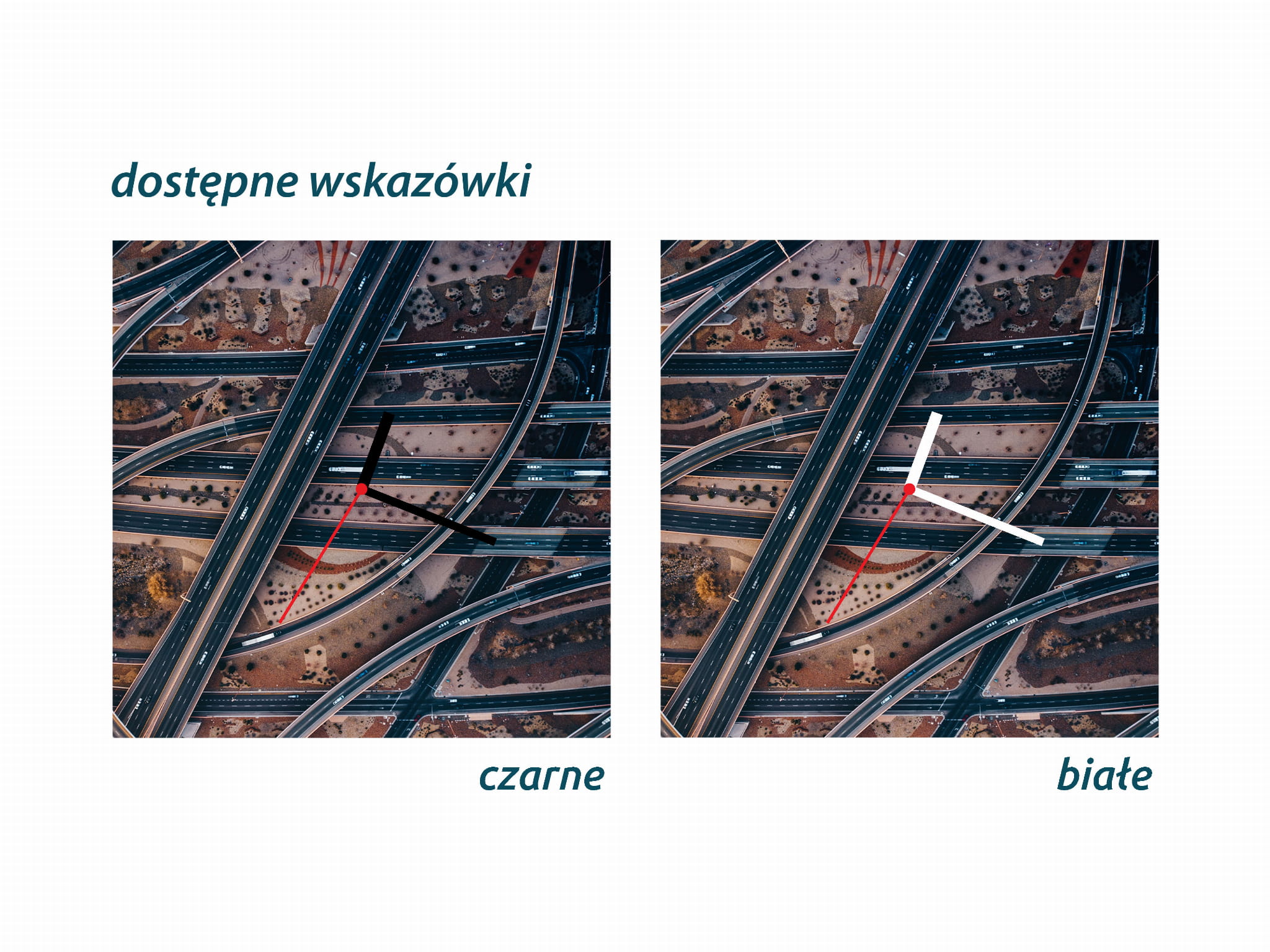 ZEGAR SZKLANY OKRĄGŁY - Autostrada