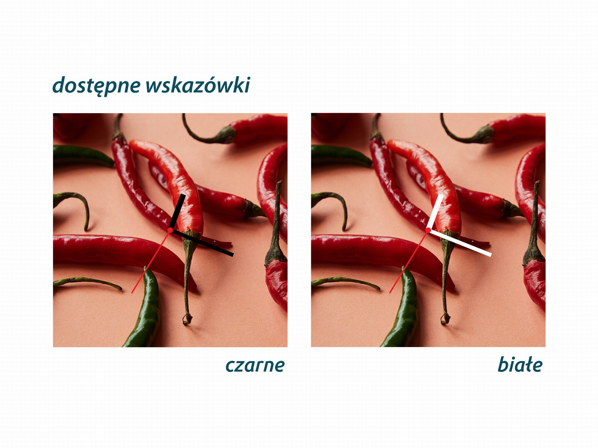 ZEGAR SZKLANY OKRĄGŁY - Chilli