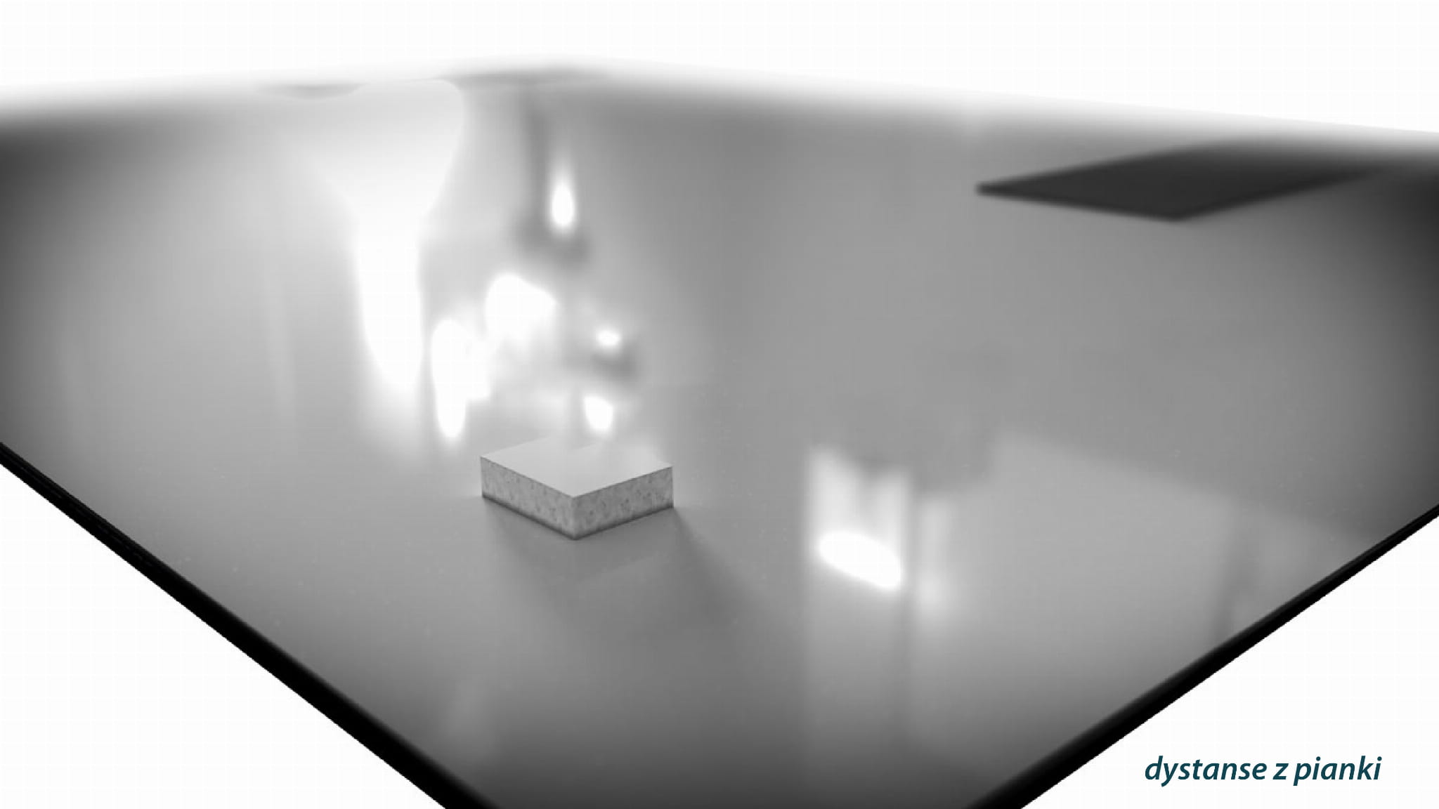 ZEGAR SZKLANY ROMB - Droga