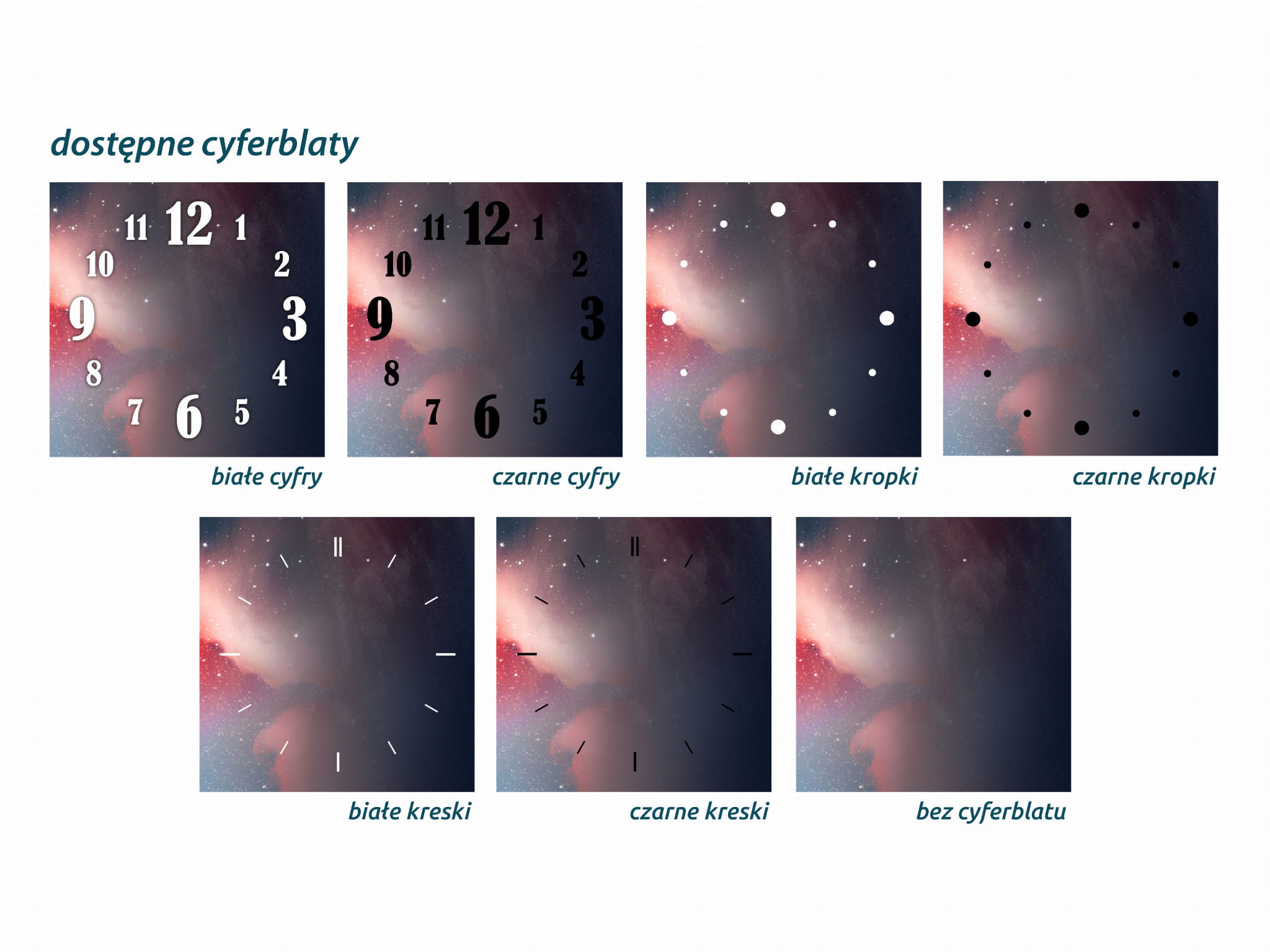 ZEGAR SZKLANY ROMB - Kosmos