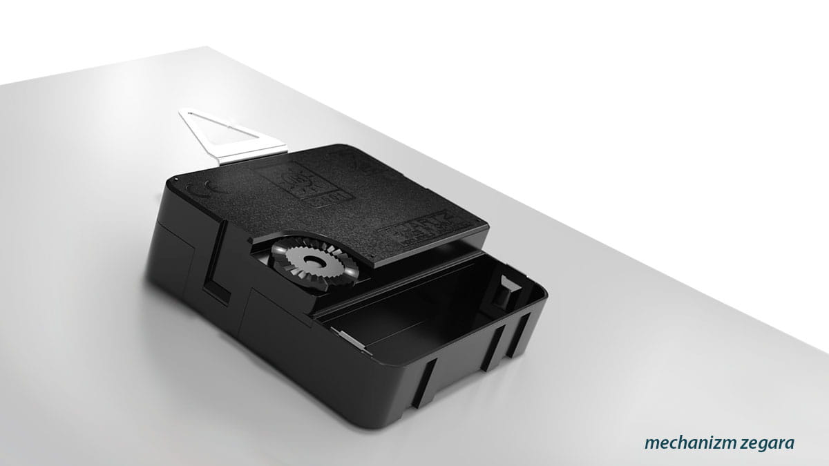 ZEGAR SZKLANY ROMB - Kosmos