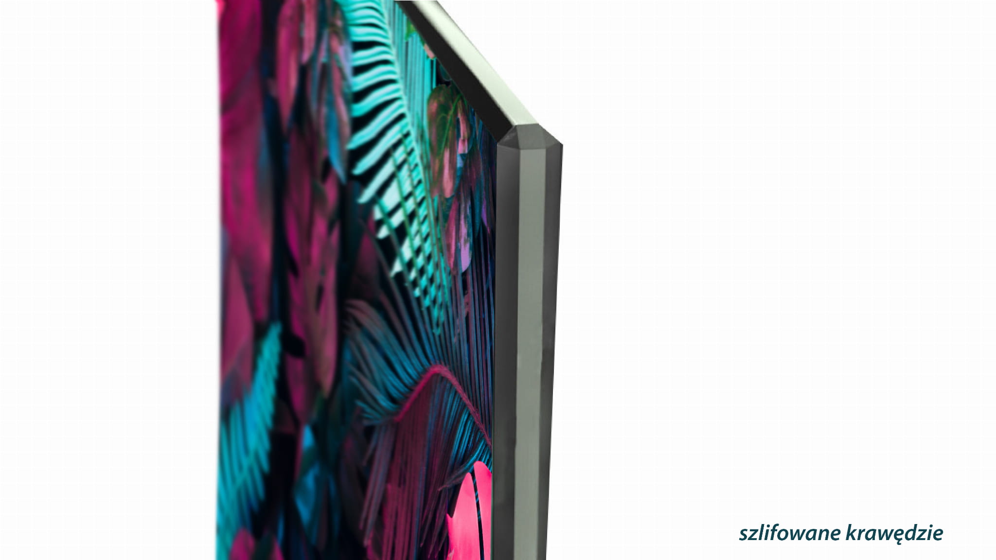 ZEGAR SZKLANY ROMB - Kosmos