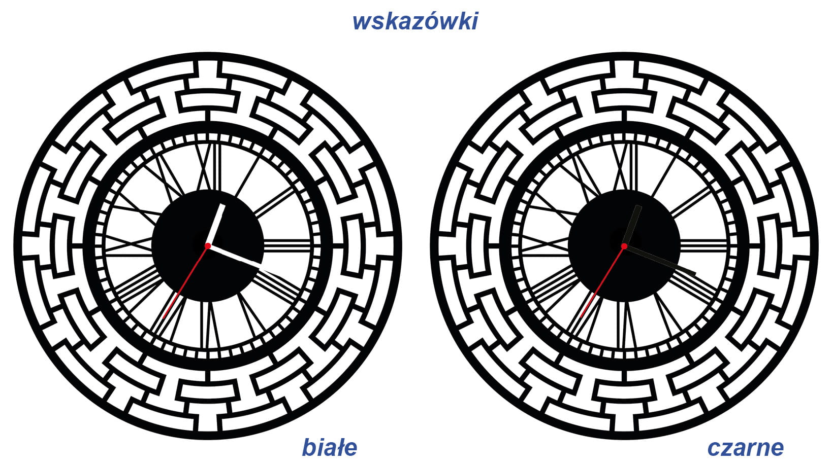 ZEGAR ŚCIENNY RETRO 58cm XXL 36.11