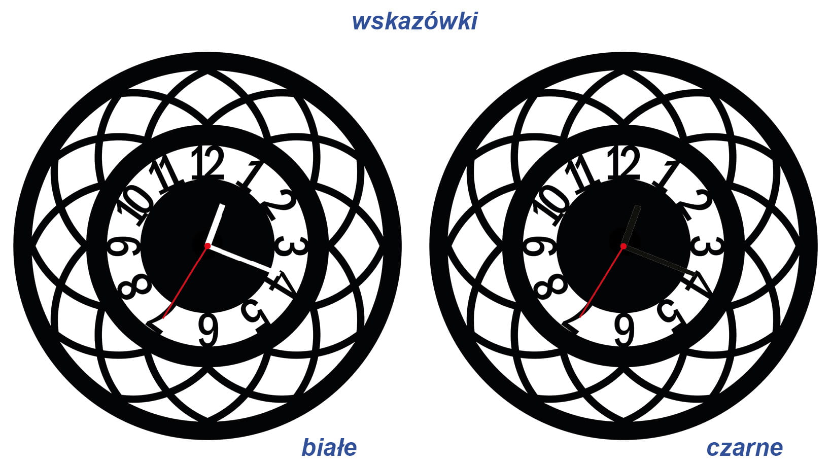 ZEGAR ŚCIENNY RETRO 58cm XXL 79.11