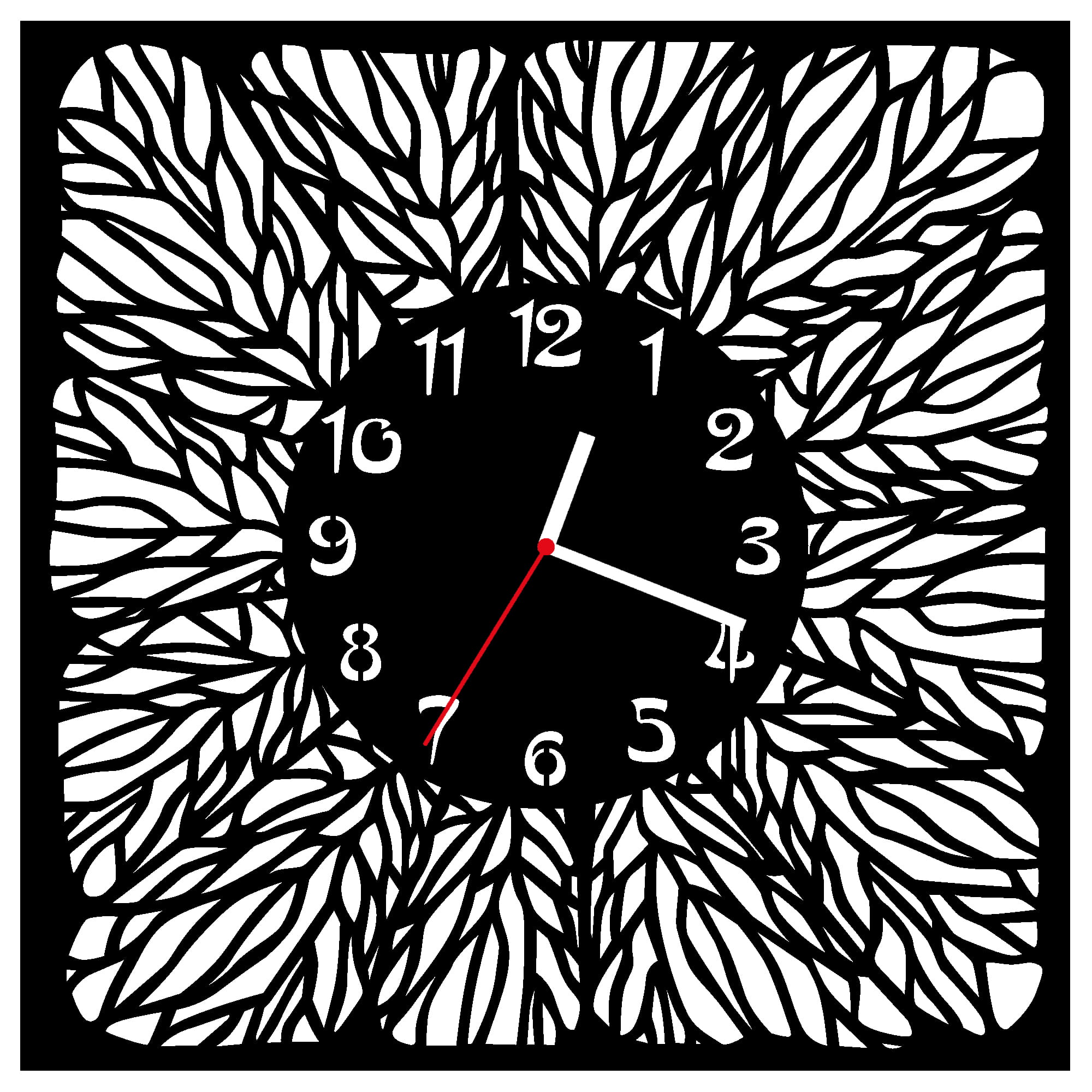 ZEGAR ŚCIENNY RETRO 58cm XXL 120.11