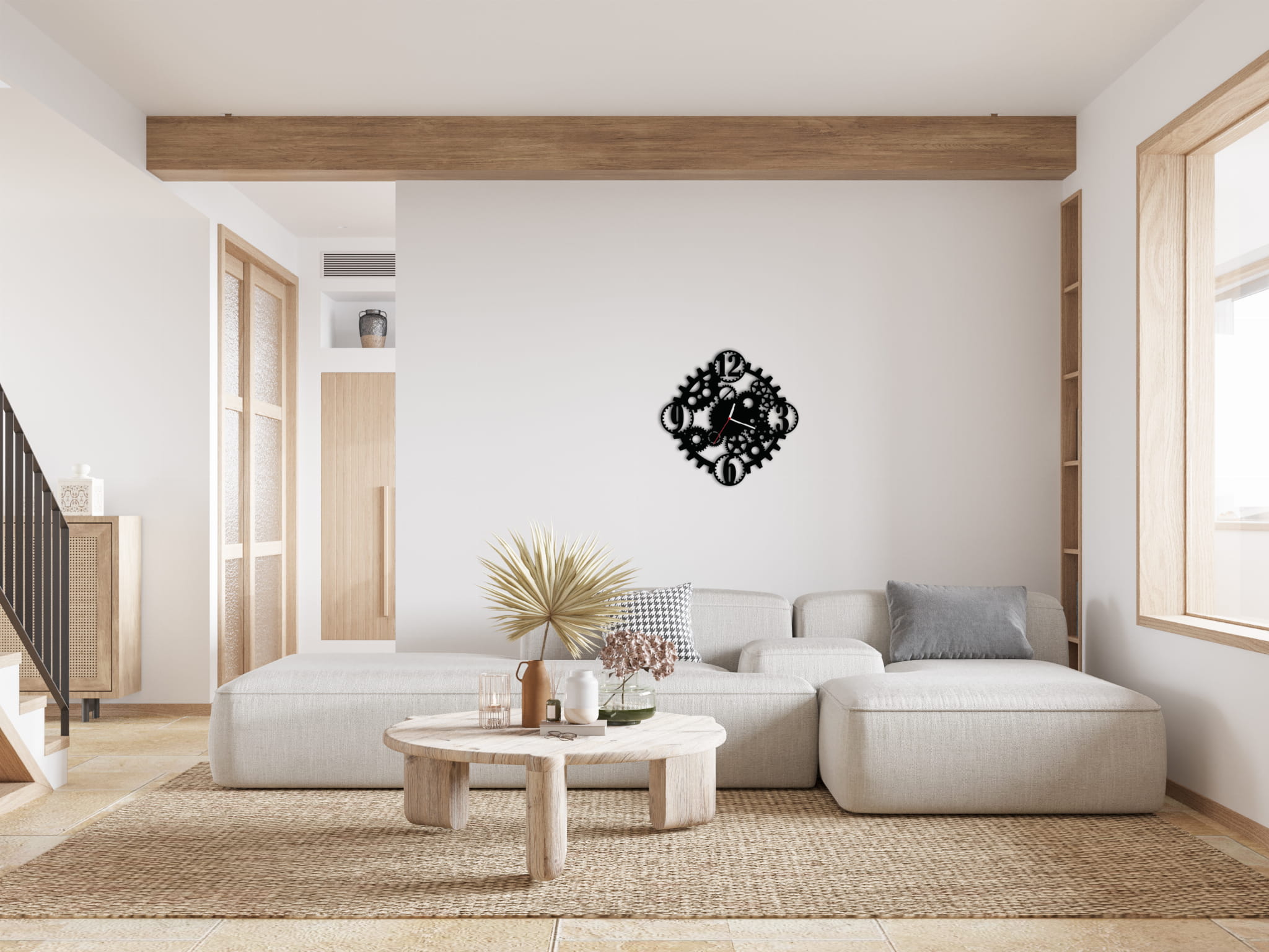 ZEGAR ŚCIENNY TARCZA 58cm XXL 149.11