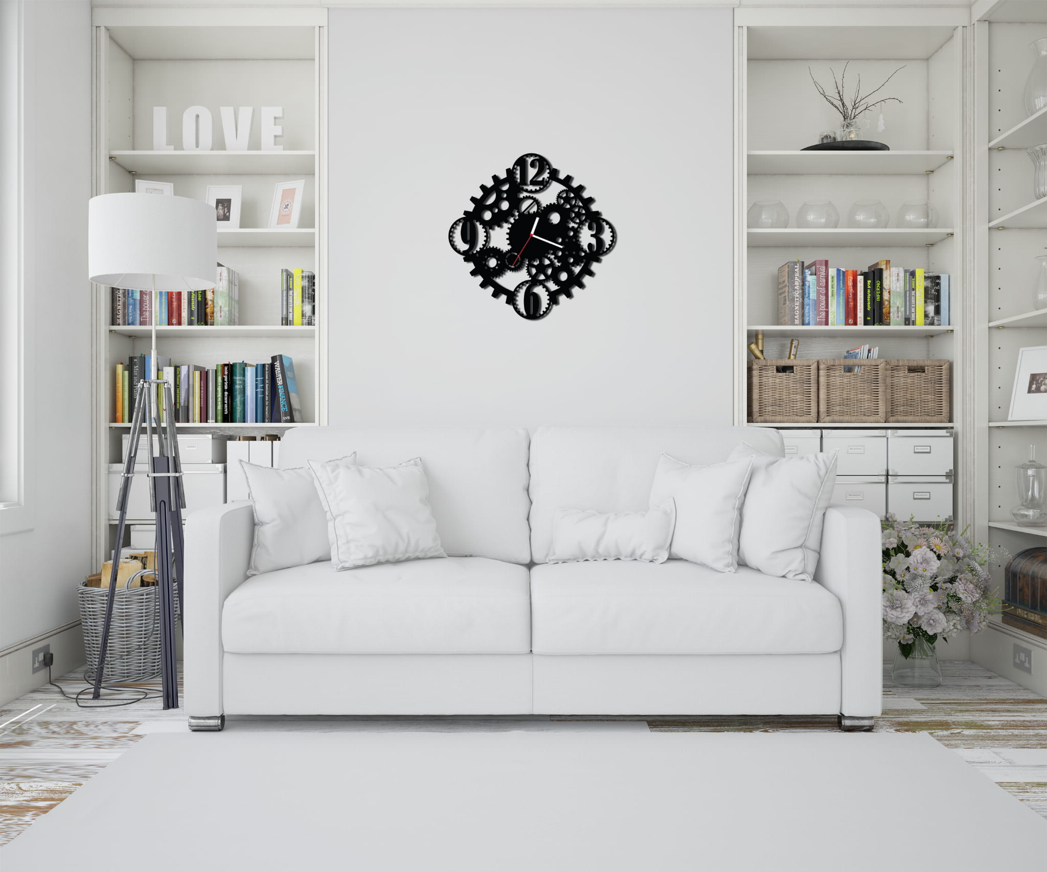 ZEGAR ŚCIENNY TARCZA 58cm XXL 149.11