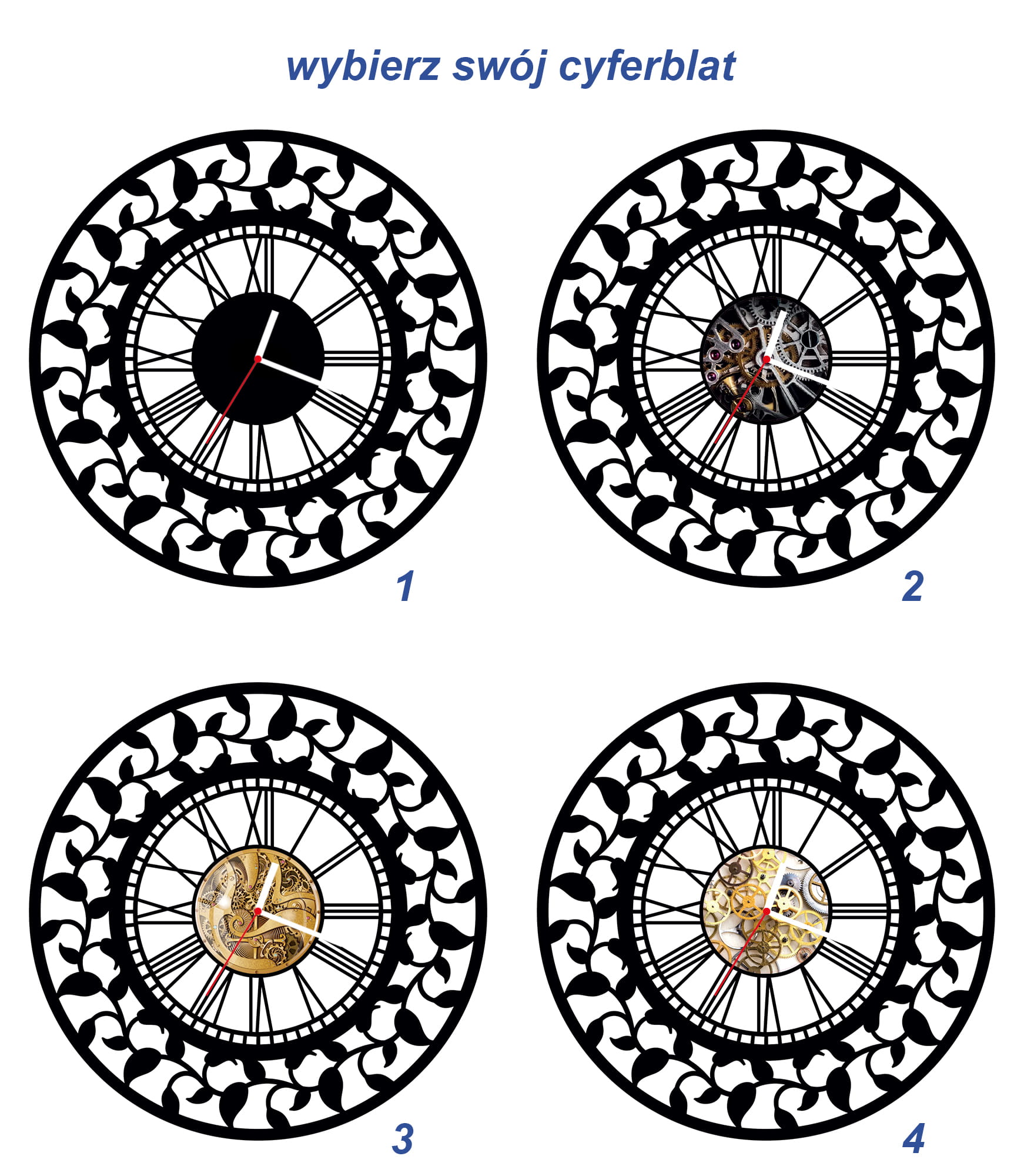 ZEGAR ŚCIENNY RETRO 38cm M 9.10