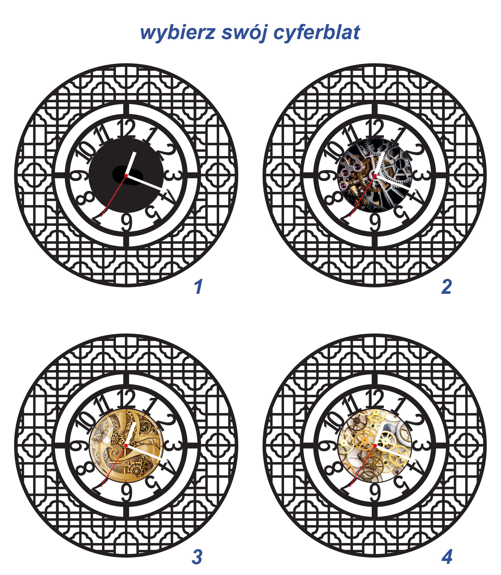 ZEGAR ŚCIENNY RETRO 38cm M 31.10