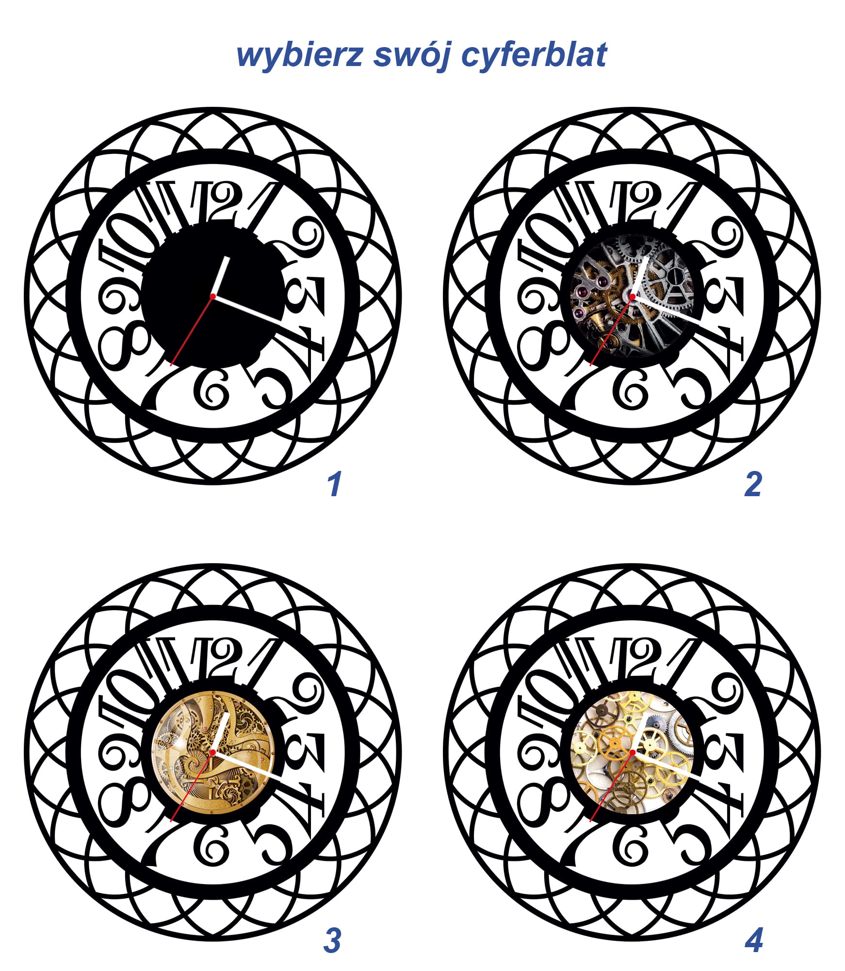 ZEGAR ŚCIENNY RETRO 38cm M 50.10