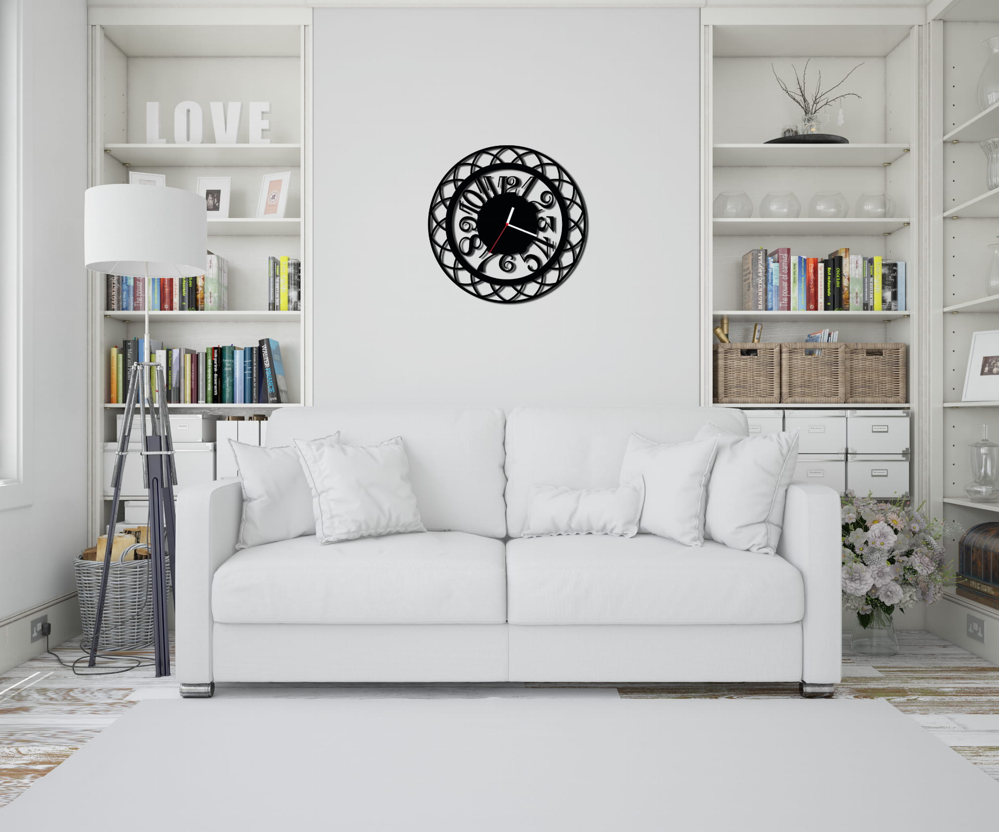 ZEGAR ŚCIENNY RETRO 38cm M 50.10